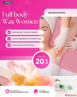 Wax Hair Removal Powder for Women - Smooth Skin in Minutes