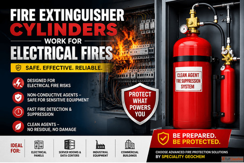How Modern Fire Extinguisher Cylinders Protect Against Electrical Fires