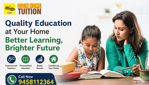 Dehradun Home Tuition for Focused and Smart Learning Growth