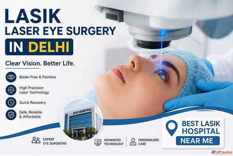 Lasik Laser Eye Surgery in Delhi Best LASIK Hospital Near Me