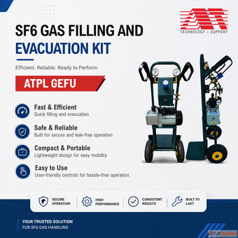 SF6 Gas Filling and Evacuation Kit for Safe and Efficient Gas Handling