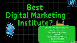 Certified Digital Marketing institute in Dehradun