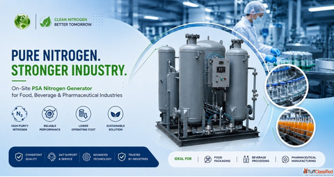 PSA Nitrogen Generator - Pure Nitrogen On-Site
