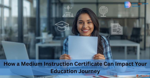 Trusted Medium of Instruction Certificate Fast Approval