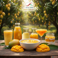 Leading Mango Pulp Exporter for Global Food Beverage Industr...
