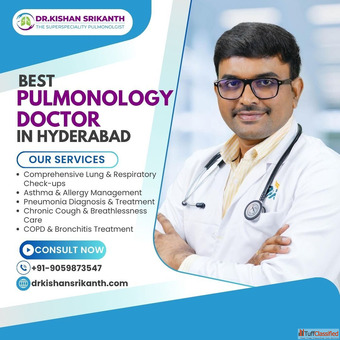 Best Pulmonology Doctor in Hyderabad Dr. Kishan Srikanth