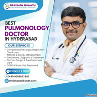 Best Pulmonology Doctor in Hyderabad Dr. Kishan Srikanth