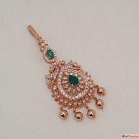 Shop Bridal Pure Silver Maang Tikka Padmam