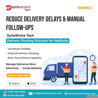 Delivery Routing Solution for NetSuite Real-Time Tracking