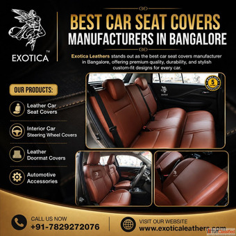 Best Car Seat Covers Manufacturers In Bangalore