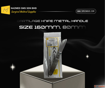Cartilage Knife with Metal Handle