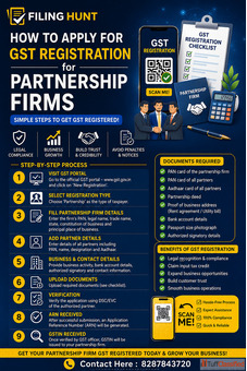 How to Apply for GST Registration for Partnership Firms