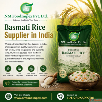 Basmati Rice Supplier in India