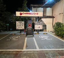 electric charging station infrastructure