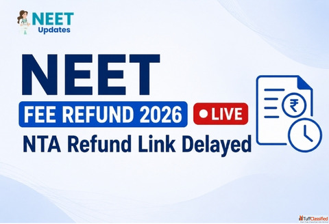 NEET 2026 Fee Refund Link LIVE NTA Refund Portal Bank Details Latest Updates