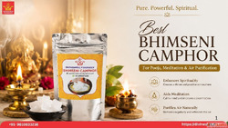 Best Bhimseni Camphor for Pooja Meditation Air Purification
