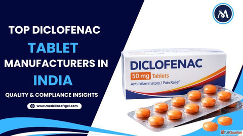 Best Diclofenac Tablet Manufacturers in India 2026