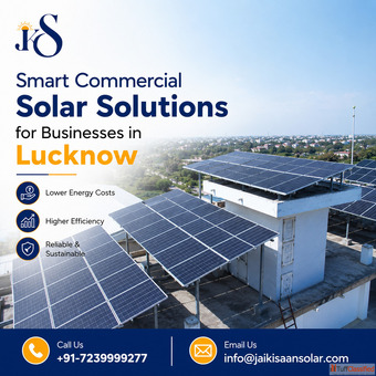 Smart Commercial Solar Solutions for Businesses in Lucknow