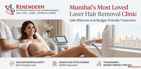 Mumbai's Most Loved Laser Hair Removal Clinic Safe Effective and Budget Friendly Treatment
