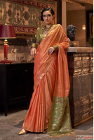 Buy Pre Draped Saree - Easy Glam Style