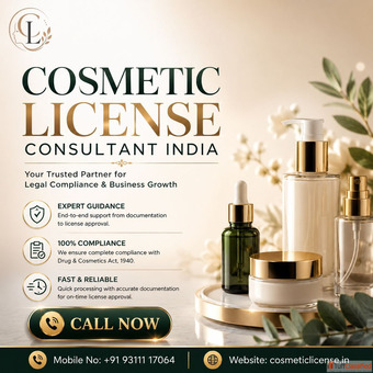 Skip Licensing Confusion using apply cosmetic licence online india