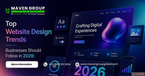 Top Website Design Trends Businesses Should Follow in 2026 A Complete Guide