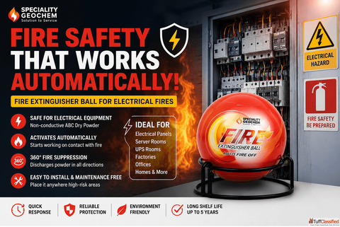 Fire Extinguisher Ball for Electrical Fires Automatic Fire Safety Device