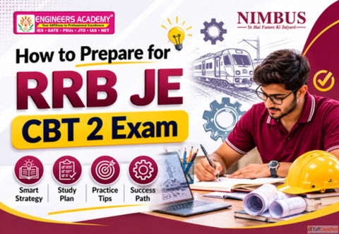 How to Start RRB JE CBT 2 Preparation at Home 2025