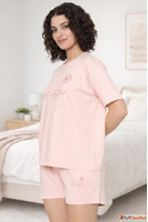 Women Short Set Soft Cotton Nightwear Co-Ord Set Comfortable...