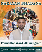 Narayan Bhadana Councillor Ward 20 Gurugram
