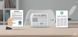 Get Gazette Notification for Name Change in India