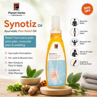 Ayurvedic Joint Pain Relief Oil for Knee Back Muscle Pain