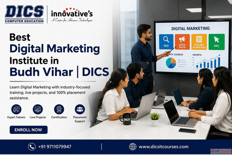 Best Digital Marketing Institute in Budh Vihar DICS