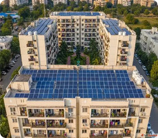 Shared Solar Solutions for Apartments Housing Societies