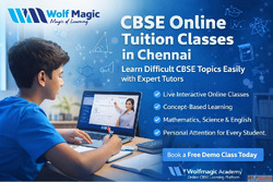 CBSE Online Tuition in Chennai for Class 6 to 12 Students