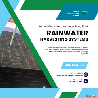 Rainwater harvesting in bangalore