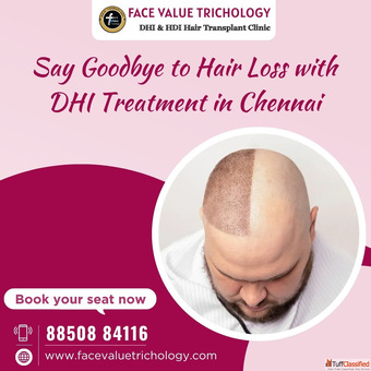 Say Goodbye to Hair Loss with DHI Treatment in Chennai 100 Natural Results