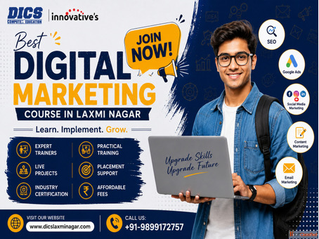Best Digital Marketing Institute in Laxmi Nagar