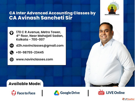 CA Inter Advanced Accounting Classes by Avinash Sancheti Sir