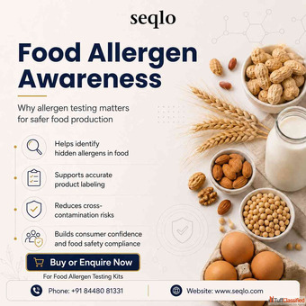 Food Allergen Testing Solutions Seqlo Allergen Detection Kits