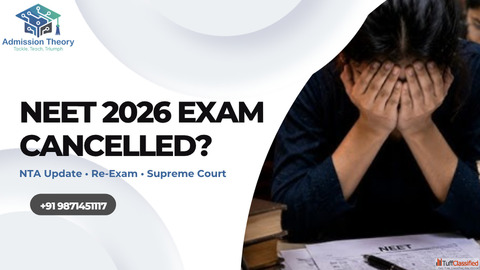 NEET 2026 Cancel News Latest NTA Update Re-Exam Supreme Court Hearing