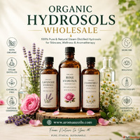 Organic Hydrosols Wholesale by Aromaaz Oils
