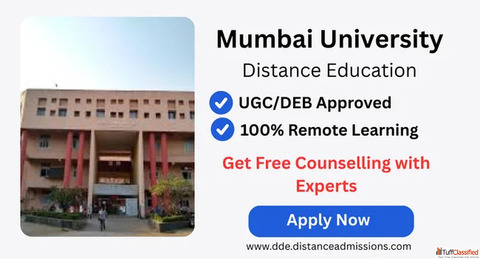 Hurry Mumbai University Distance Admission Live Now Apply at dde.distanceadmissions