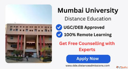 Hurry Mumbai University Distance Admission Live Now Apply at...