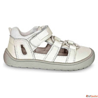 Toddler Barefoot Sneakers KENDY White Narrow