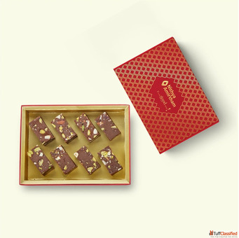 Buy Choco Cream Barfi Online - Nithya Amirtham