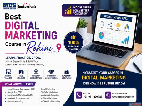 Best Digital Marketing Institute in Rohini for Career Growth