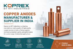 Copper Anodes Manufacturer Supplier in India Koprex