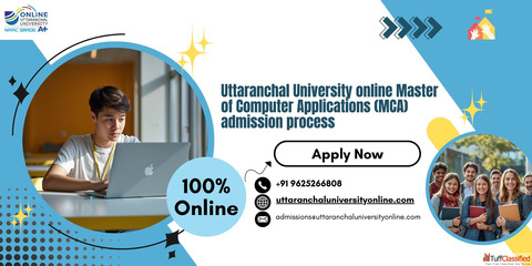Uttaranchal University Online MCA Admission Process