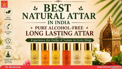 Best Natural Attar in India Pure Alcohol-Free Long Lasting A...
